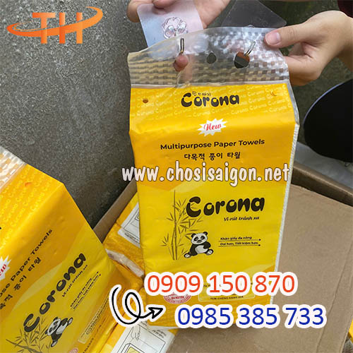 Giấy rút treo tường Corona bỏ sỉ uy tín