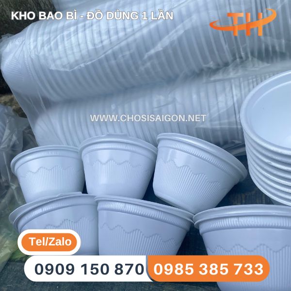 Tô xốp đựng thức ăn giữ nhiệt tốt bỏ sỉ tại TP.HCM