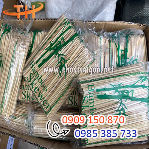 Cây que xiên tre an toàn thực phẩm giá sỉ tại TP.HCM