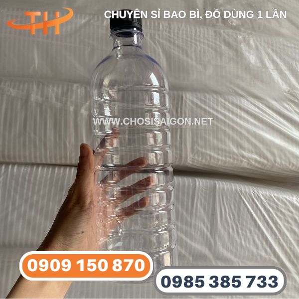 Chai nhựa 1 lít nhập sỉ giá xưởng