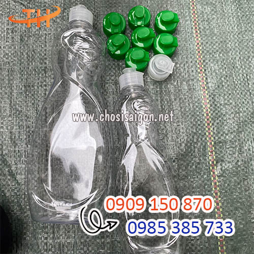 Chai nhựa 400ml, 750ml đựng nước rửa chén giá tốt