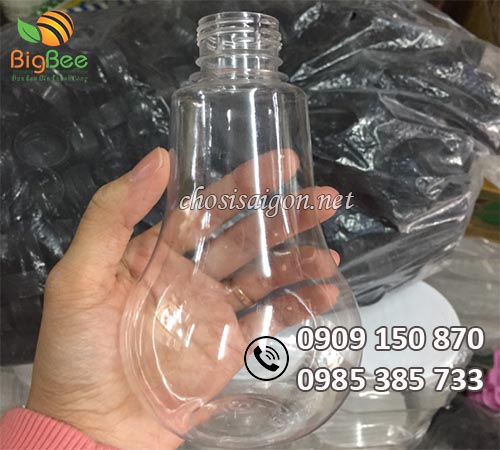 Gía sỉ chai nhựa bóng đèn 350ml