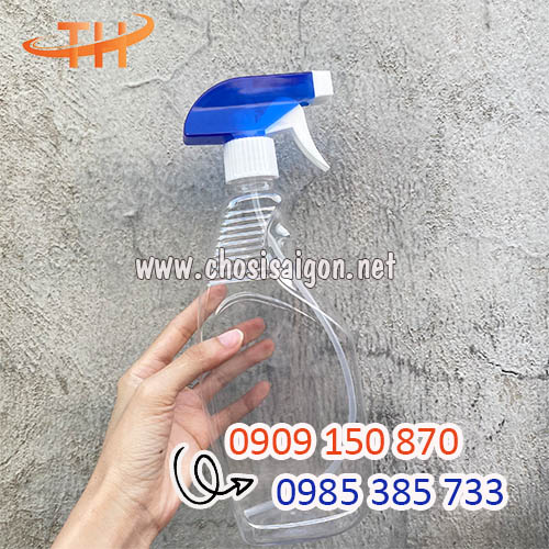 Chai nhựa đựng nước xịt kính dày dặn, cứng cáp sỉ rẻ nhất HCM