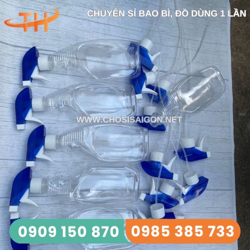 Chai nhựa đựng nước xịt kính chất lượng tốt sỉ rẻ