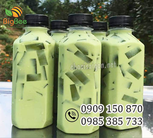 Chai nhựa pet nắp đen đựng trà sữa 350ml sỉ giá rẻ