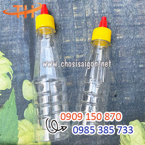 Chai nhựa đựng tương 210ml, 250ml giá rẻ