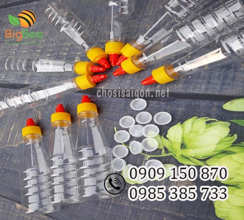 Chai nhựa đựng tương ớt đa dạng dung tích giá tốt