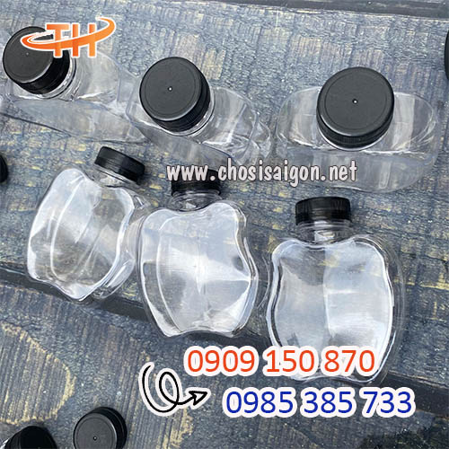 Chai nhựa táo 330ml sỉ rẻ HCM