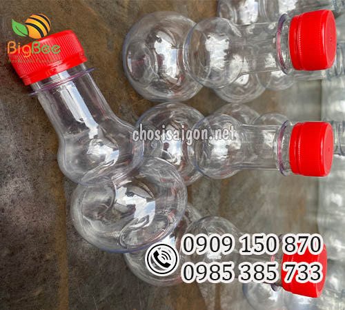 Chai nhựa hồ lô đựng rượu đẹp, lạ giá sỉ rẻ nhất