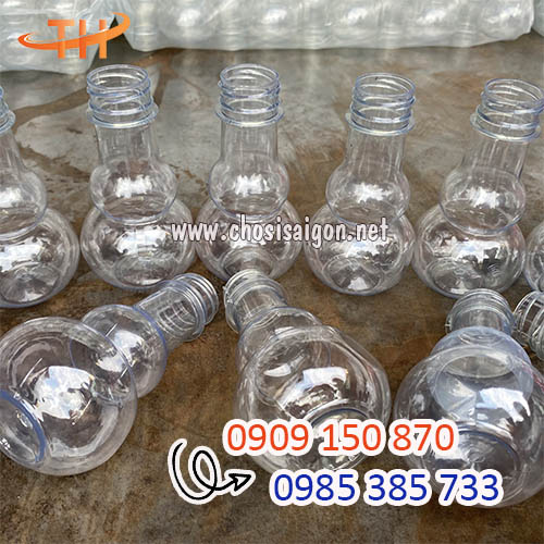 Chai nhựa hồ lô 150ml đựng rượu giá sỉ rẻ