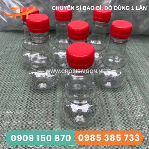 Chai nhựa hồ lô đựng rượu giá sỉ