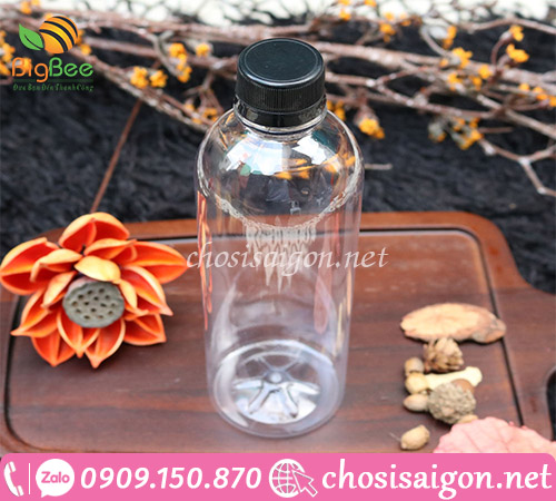 Chai nhựa pet 1 lít đựng mật ong sỉ rẻ