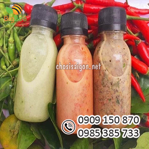 Chai nhựa pet đựng nước sốt, nước chấm, gia vị giá sỉ rẻ