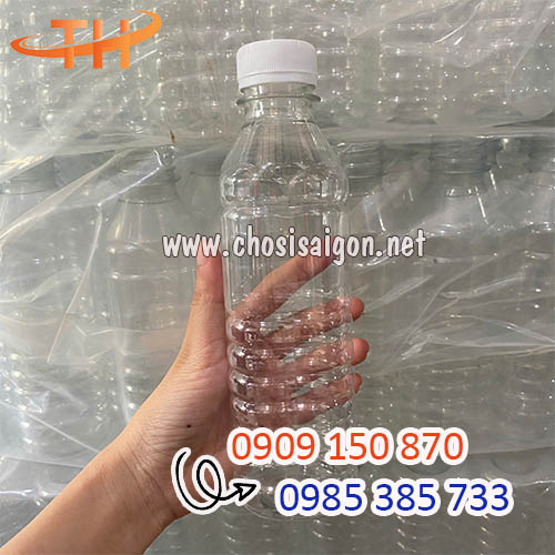 Vỏ chai nhựa đựng nước sâm, sữa hạt, nha đam 330ml sì rẻ