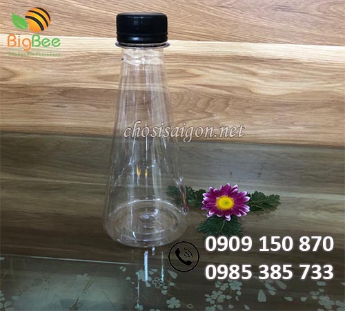 Chai nhựa tam giác vuông 300ml sỉ rẻ