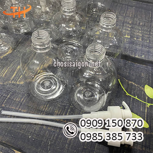 Chai nhựa 500ml có vòi nhấn sỉ rẻ tại kho