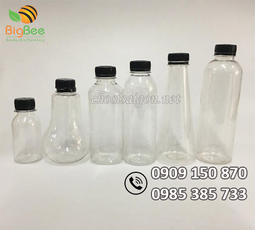 Chai nhựa vuông tròn tam giác các loại