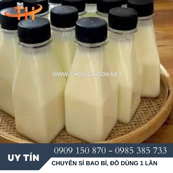 Chai nhựa vuông vát 150ml giá sỉ