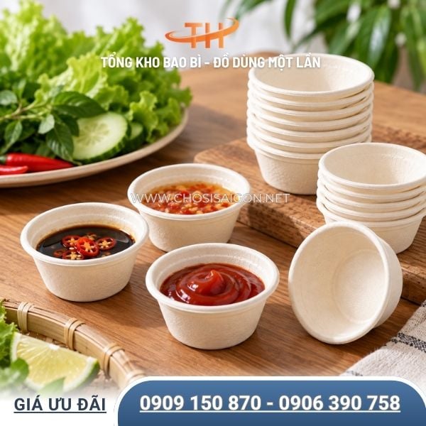 Chén bã mía cao cấp