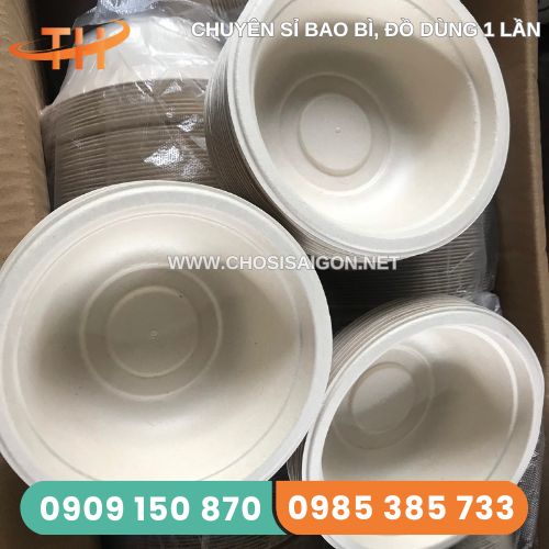 Chén bã mía đựng thức ăn chịu nhiệt tốt