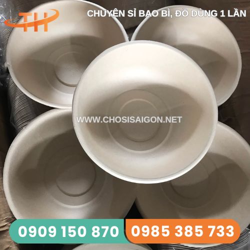 Chén bã mía phân hủy sinh học