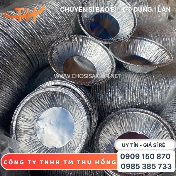 Chén giấy bạc (chén nhôm) an toàn, dùng 1 lần giá rẻ nhất