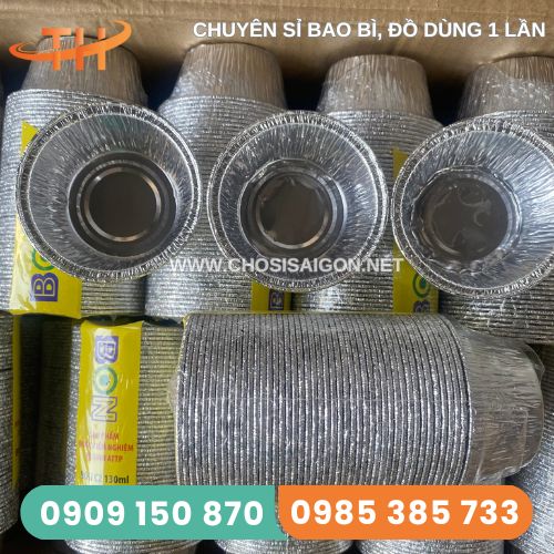 Chén giấy bạc chịu nhiệt tốt