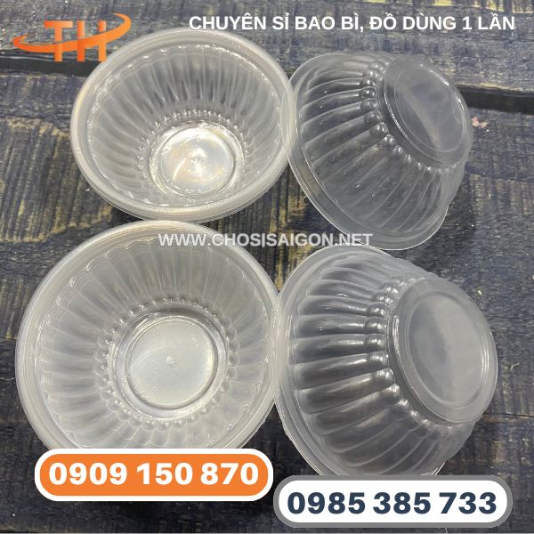 Chén nhựa dùng 1 lần sỉ rẻ giá tốt