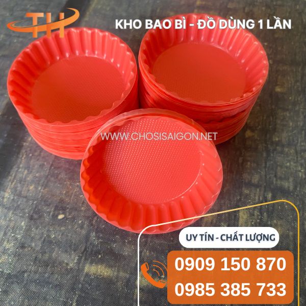Chén nhựa đựng tương, nước chấm giá rẻ