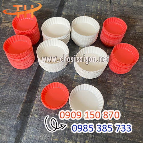 Chén nhựa nhỏ đựng tương, nước chấm sỉ rẻ