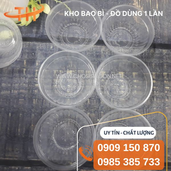 Chén nhựa trong 301, 302, 303 giá sỉ rẻ