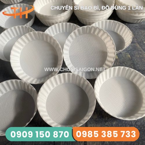 Chén nhựa nhỏ gọn nhẹ, tiện lợi