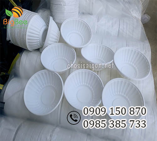 Chén nhựa nhỏ trắng sữa đựng nước chấm, xôi, chè, đồ cúng giá tốt nhất