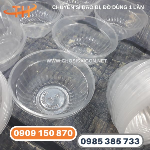 Chén nhựa trong pp 302 giá rẻ