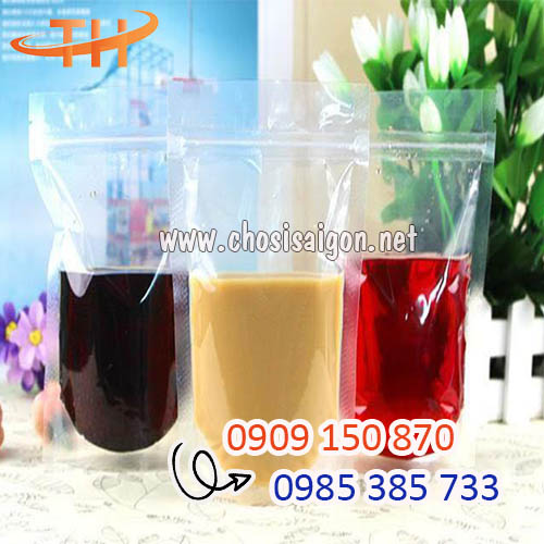 Túi zipper trong suốt 2 mặt dày dặn, độ bền cao giá rẻ