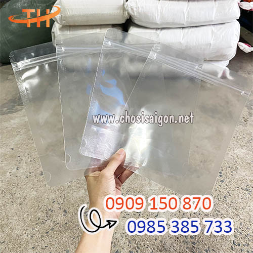 Chuyên bán túi zip trong suốt sỉ rẻ