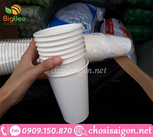 Ly giấy- cốc giấy đựng cafe, trà sữa giá rẻ