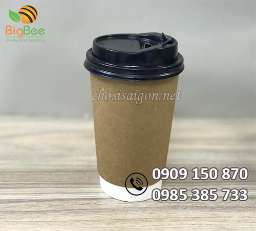 Ly giấy, cốc giấy đựng cà phê nóng giá rẻ