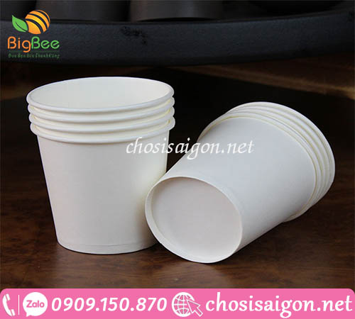Cốc giấy nhỏ đựng kem, cafe giá rẻ tại TP.HCM