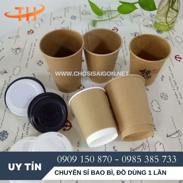 Cốc giấy kraft giá rẻ Bình Chánh