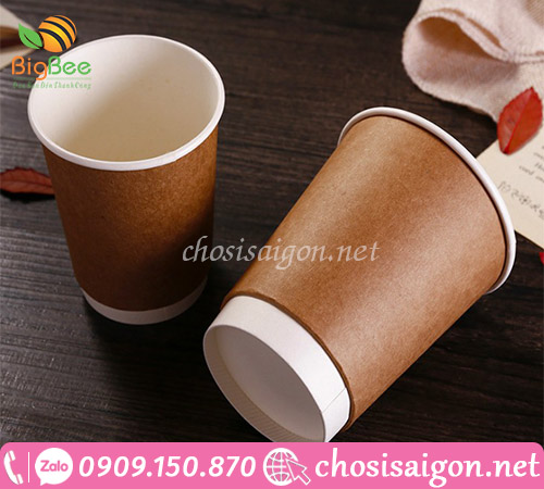 Mua cốc giấy, ly giấy kraft giá sỉ rẻ