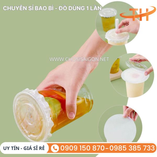 Giấy chống tràn miệng ly thức uống ship mang đi