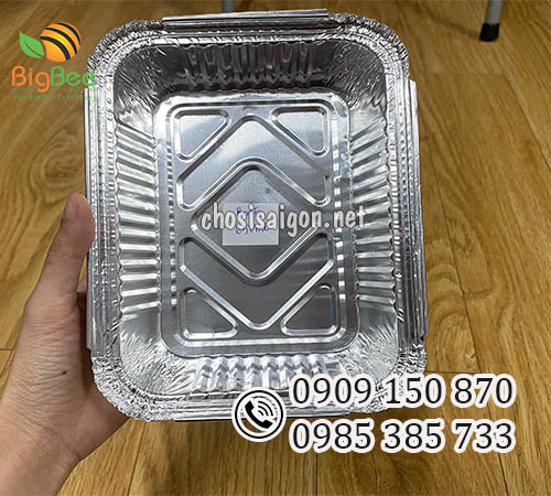 Khay giấy bạc dùng 1 lần giá rẻ