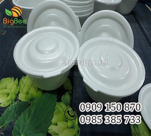 Thố xốp đựng thức ăn nóng sỉ rẻ tại nhà cung cấp