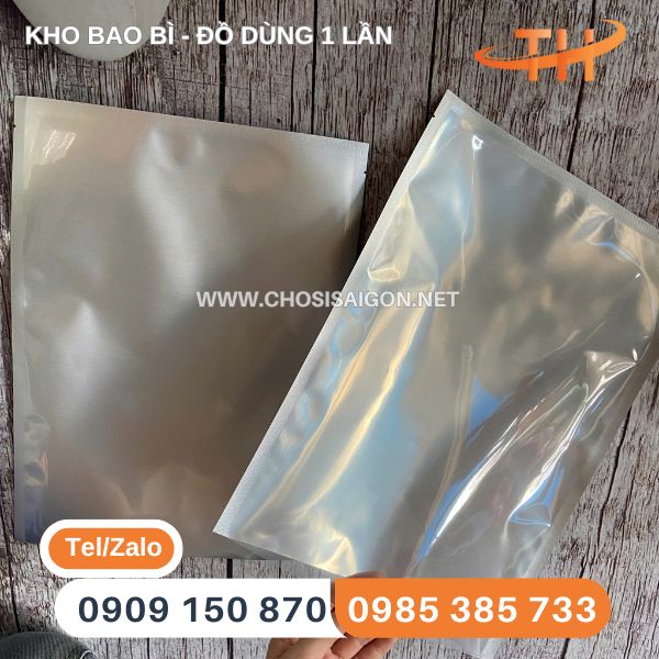 Túi nhôm ép 3 biên chống ẩm, kín khí giá sỉ rẻ