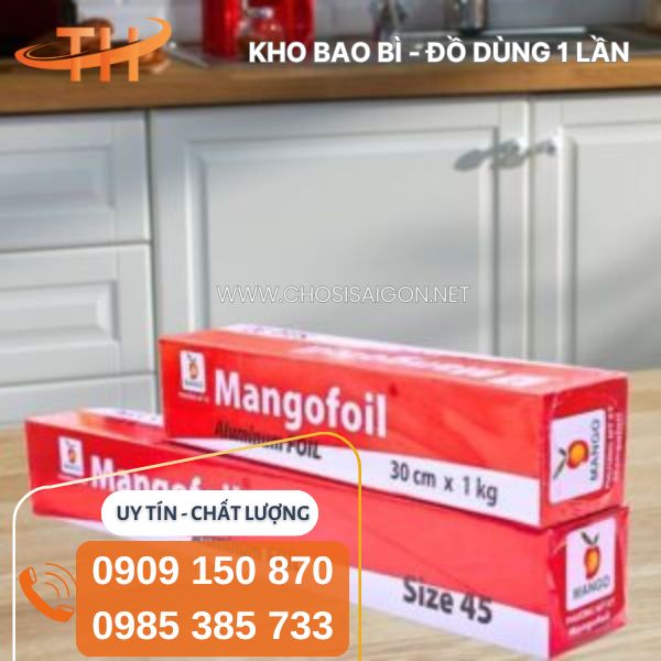 Giấy bạc nướng 1kg an toàn, chính hãng