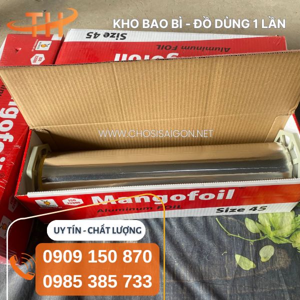 Giấy bạc nướng 3kg nướng, hấp, bảo quản thực phẩm