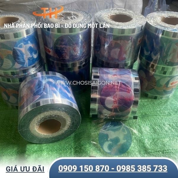 Màng ép ly, màng dập cốc thức uống