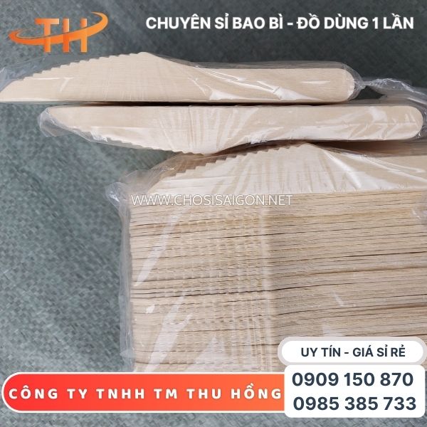 Dao gỗ dùng 1 lần an toàn, chất lượng tốt