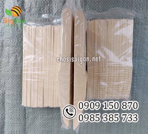 Dao gỗ dùng 1 lần tiện lợi sỉ rẻ , uy tín tại TP.HCM